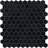 Uptown Glass 1" Hexagon Mosaic (18 PC Per Carton) (16.92 SQFT Per Carton)-40587905