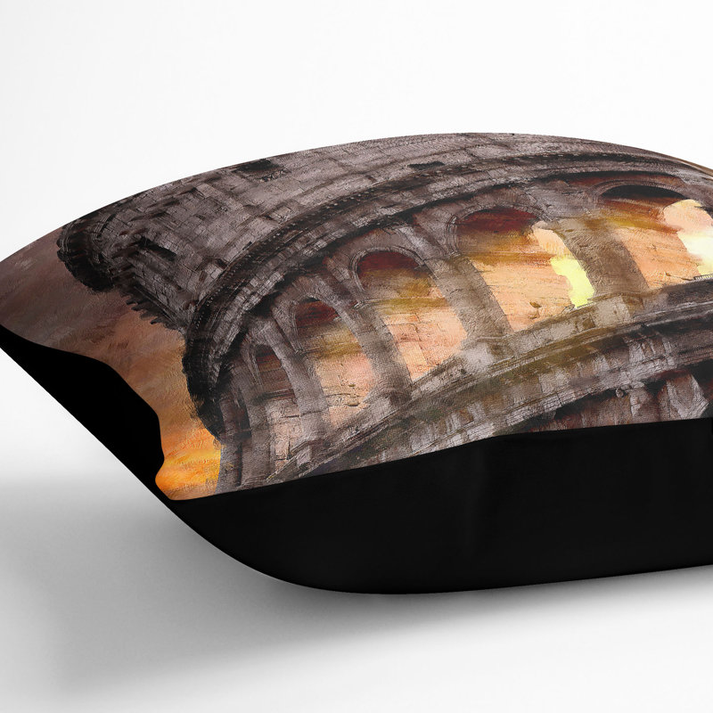 Square Cushion, 40 x 40 cm, Black
