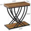 Table de bout étroite 23,62 po