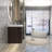 35.2'' Single Bathroom Vanity with Plastic Top-1475022089