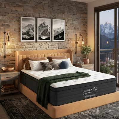 Hybrid Mattress, Individually Pocketed Innerspring, Medium Firm