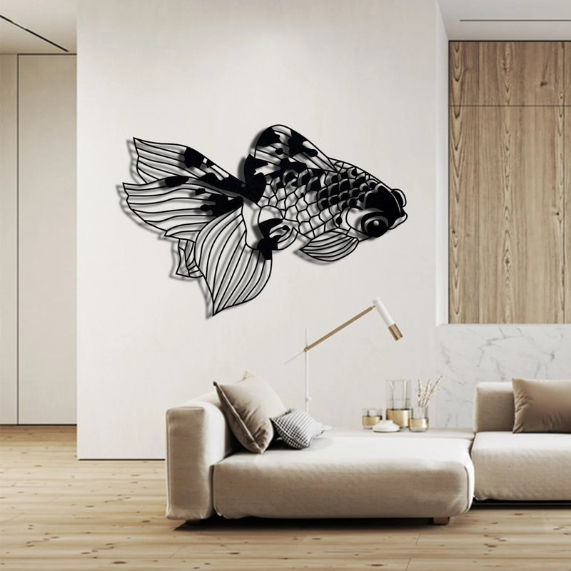 Handmade Coastal Animals Wall Decor on Metal