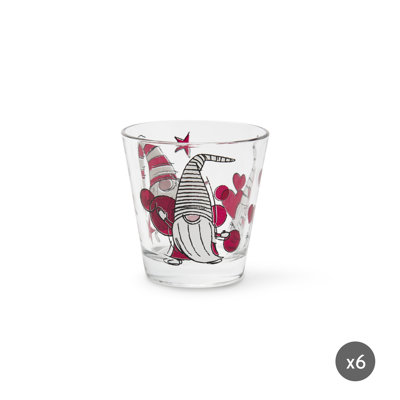 Gnome Sweet Home 250 ml Drinking Glass Set