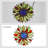 Capulina Plants & Flowers Window Panel-457086042