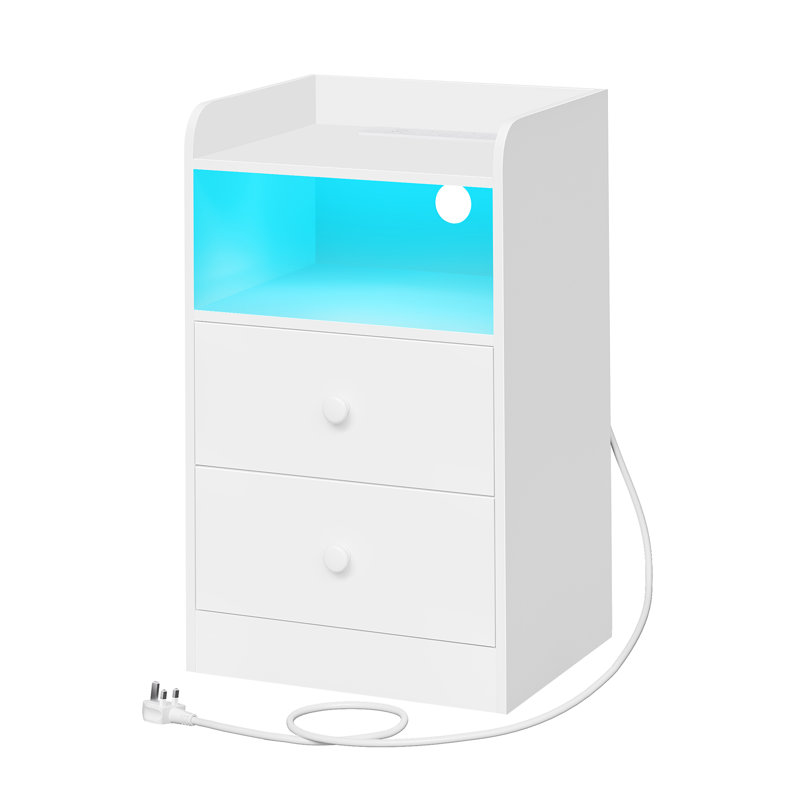 40 cm W Bedside Table