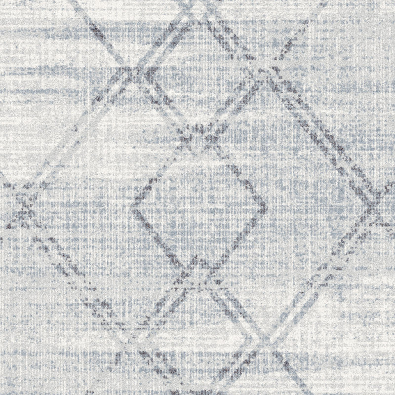 Tapis bleu clair Res Resence, Rectangle 7 pi 8 po x 10 pi 9 po