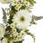 Handcrafted Faux Daisy Plastic 24'' Wreath
