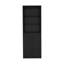 Bibliothèque à double porte, bureau, noir-35300408