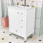 Meuble-lavabo en bois avec lavabo, tiroirs de rangement et tablettes de porte internes en bois-1390970942