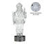 Figurine casse-noisette en cristal 12,5 "H