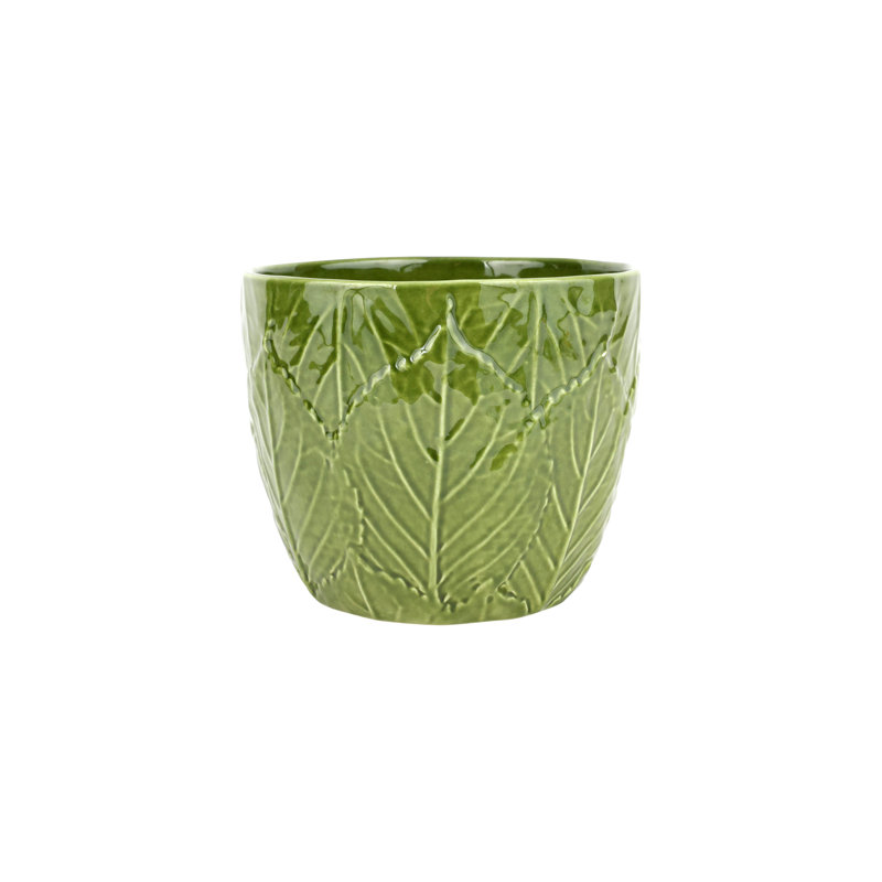 Viva Garden Handmade Planter, Green
