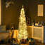 Arbre de Noël artificiel 6 pi avec des branches réalistes et un support en plastique-278733556