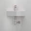 Lavabo mural suspendu en céramique