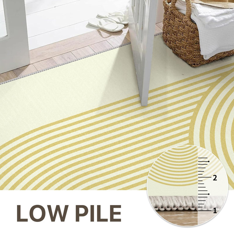 Tapis antidérapant lavable à la machine, Tapis de couloir 2 pi x 5 pi