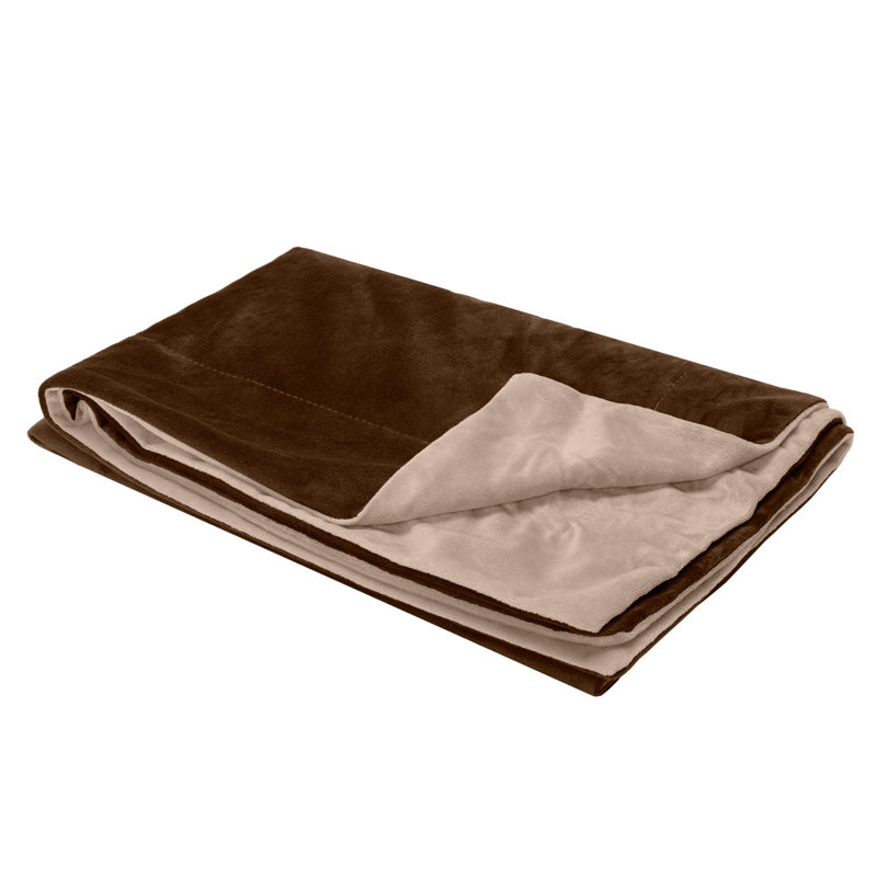 Granite Gray Medium Waterproof Velvet Pet Blanket
