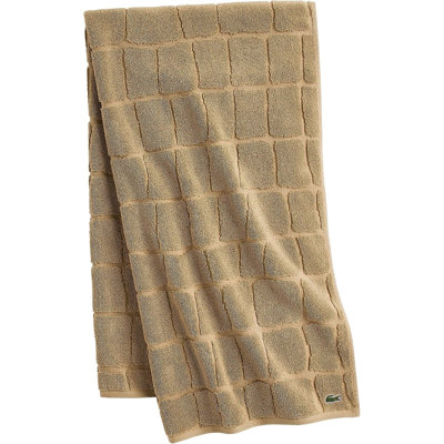 Serviette de bain en jacquard 100% coton Lacoc Croc Scale