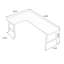 Bureaux en bois massif en L Burlywood-107559283-107559281
