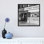 Reproduction de photo sur toile tendue, 1960's