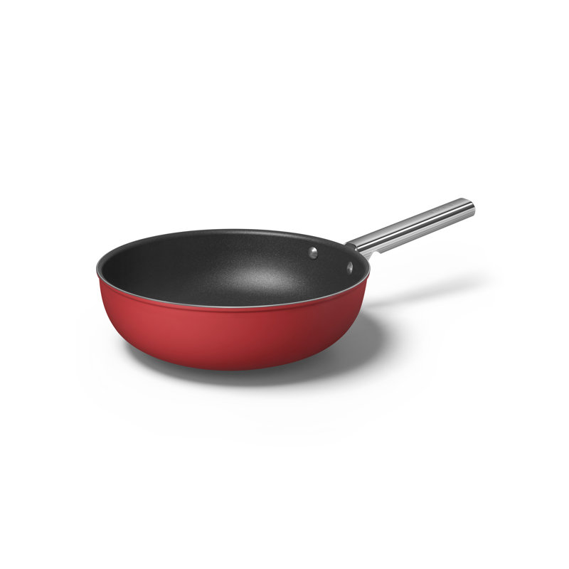 SMEG Wok 12", Red