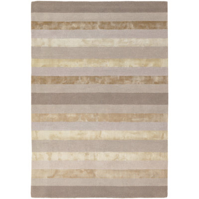 Tapis blanc / gris clair Canterbury