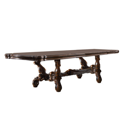 Table de salle à manger extensible à tréteaux
