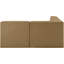 Tissu 4 pièces Demars Velvet Performance Canapé modulaire modulaire-700655652-700655653