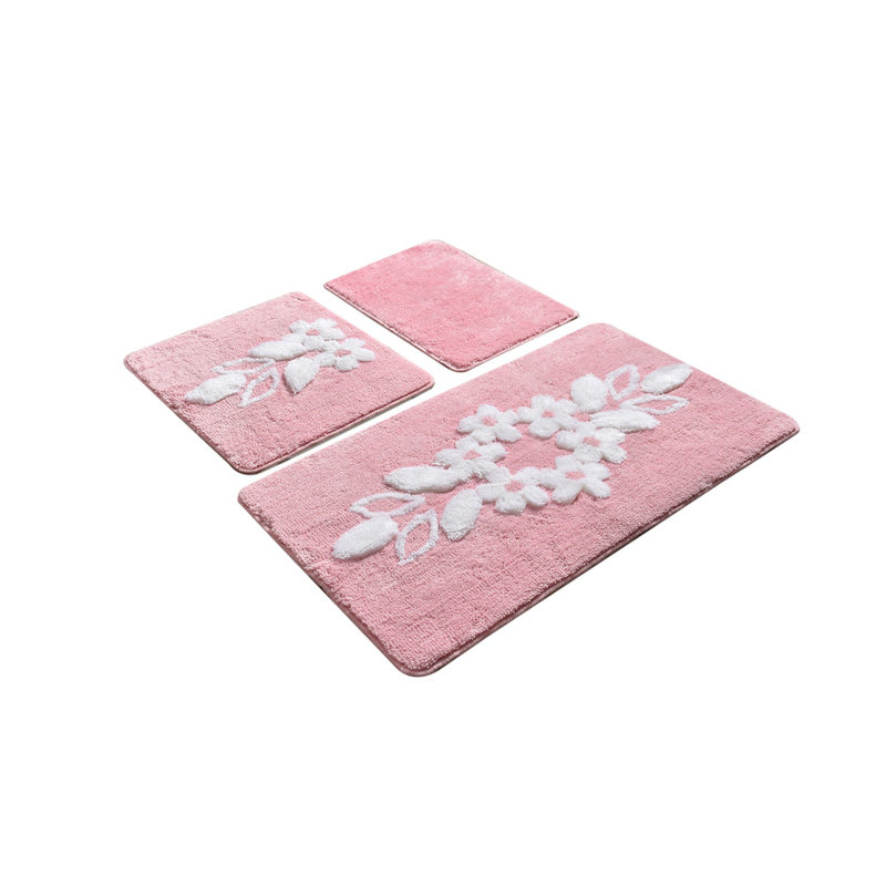 Ensemble de tapis pour salle de bain 3 pièces Alerte