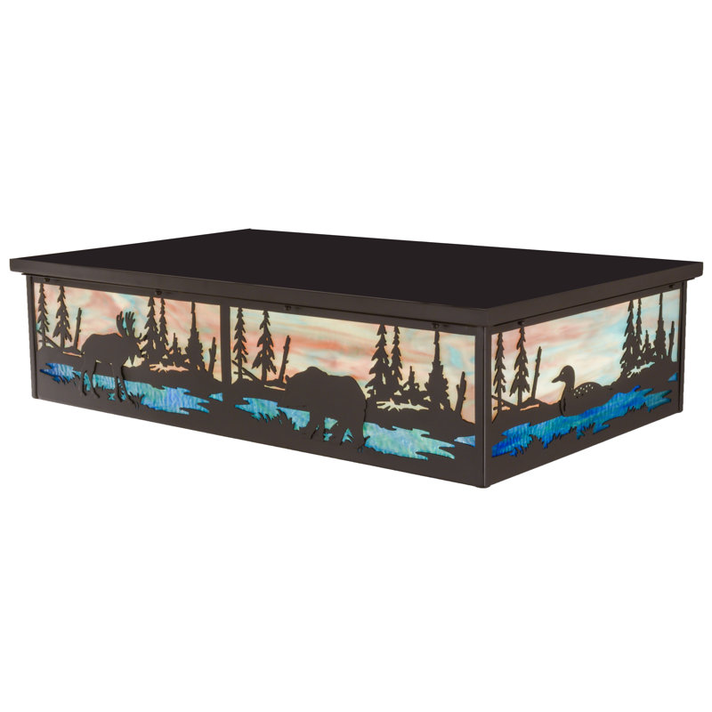 Rustic Lodge 8 - Light Flush Mount