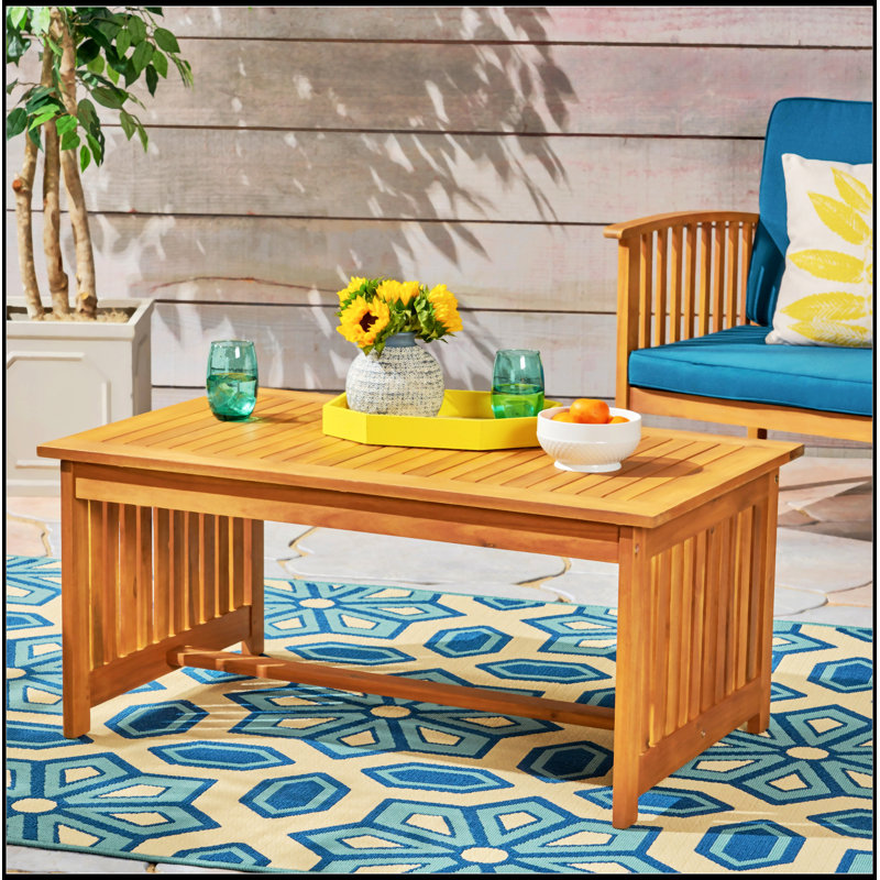 TABLE CAFÉ CASA ACACIA, Brun / bronze antique