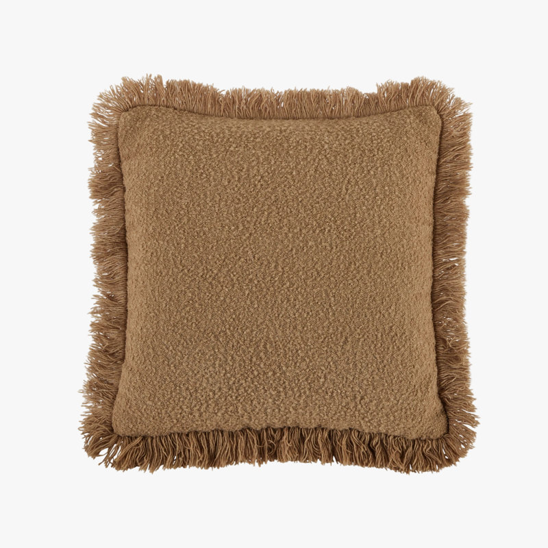 Anaya Pillow Cover & Insert, Khaki