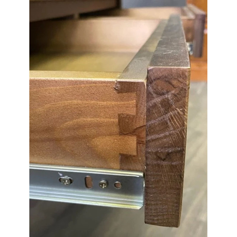 Bureau en bois massif avec rehausse Meunier