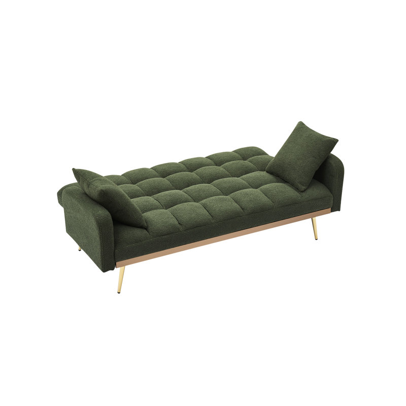 69 Inch Adjustable Bed With For Small Bedroom And Living Room - Three Speed Convertible, Relaxed Posture, Solid Wood Frame In Home Spaces Transformation, Removable , Strong