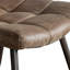 Casteau 48cm H Upholstered Metal Cantilever Chair-27107821-27107820