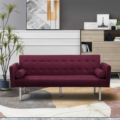 Tayln 68.5'' Velvet Sleeper Sofa