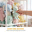 Organisateur de rangement en peluche pour chambre de bébé, 47 x 47 x 132 cm