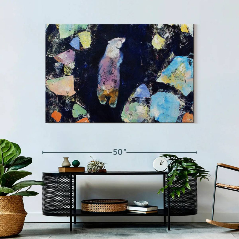 Brampt Polar Bear Journey, 32" H x 48" W