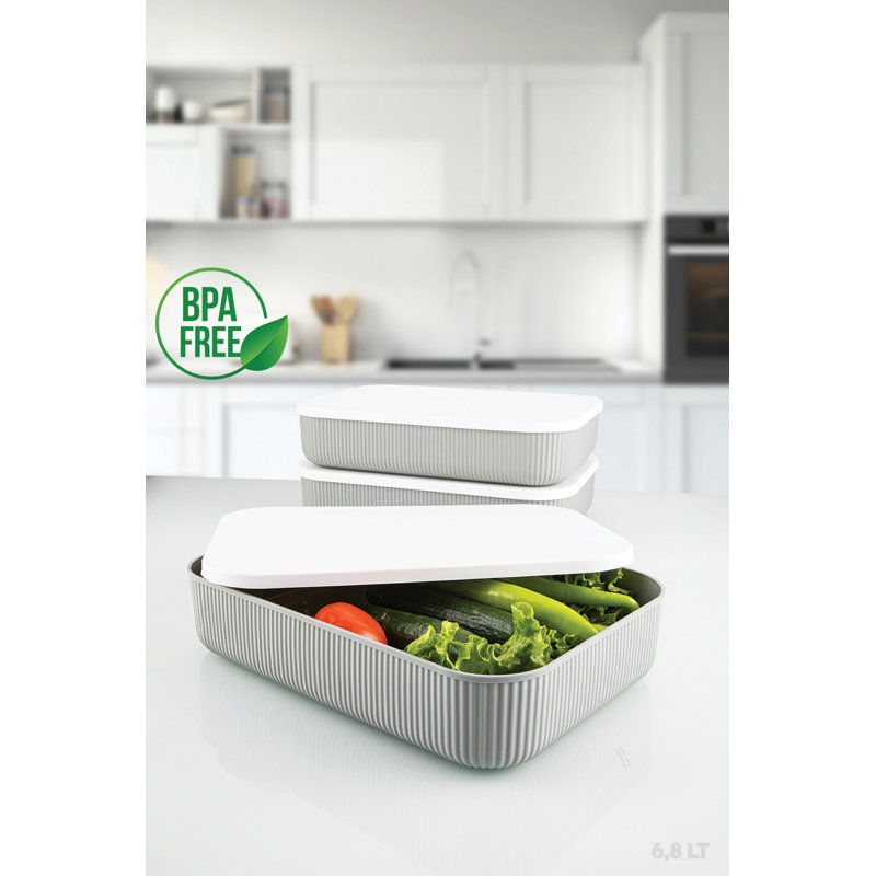 Durable Plastic Storage Box, 14.0 x 3.3 x 14.7 inches | 100% Heavy-Duty Plastic, Ideal for Organizing Home & Office | Space-Saving Design, Stackable, Easy to Clean, Perfect for Toys, Clothes & More