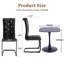 Ensemble de table tulipe sur pied central 3 pièces, contemporain et peu encombrant, avec chaises cantilever-95083225
