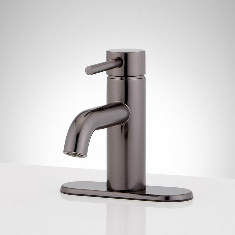 Lexia 1.2 GPM Centerset Bathroom Faucet, Gunmetal