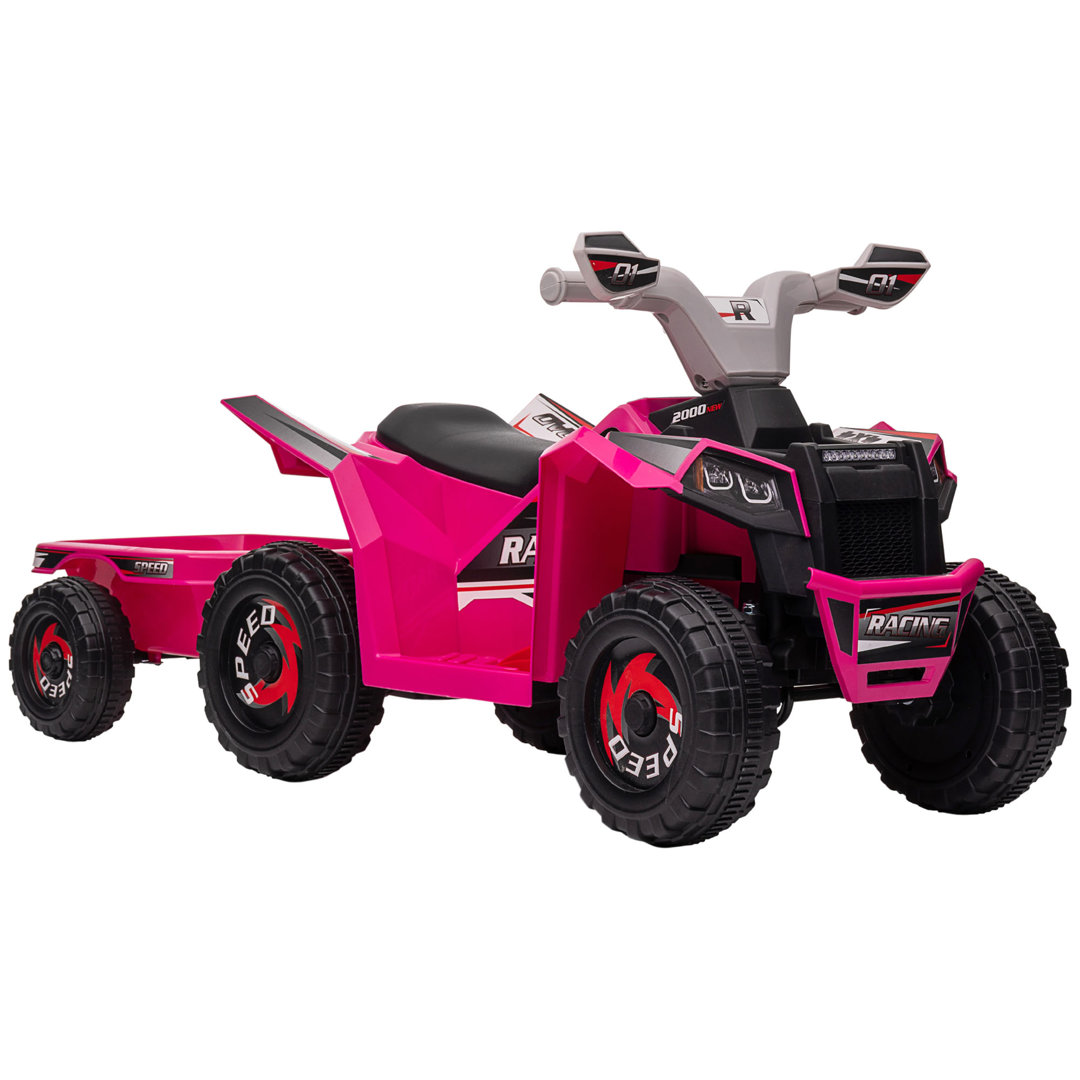 Aosom 1 Seater All-Terrain Vehicles Battery Powered Ride on Toy Aosom