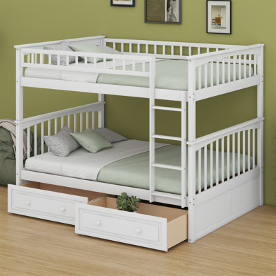 Bunk Bed With Drawers, Convertible Beds