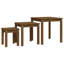 Bernards Solid Wood Nesting Tables-641413700
