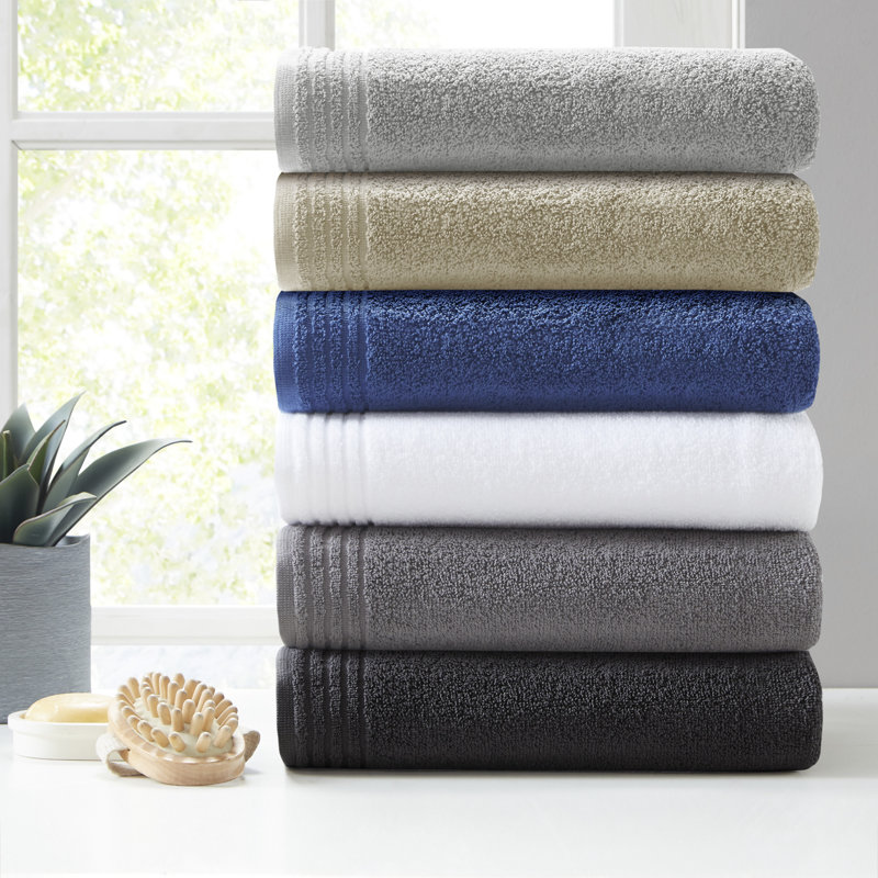 Ensemble de serviettes de bain 12 pièces Big Bundle, Argent
