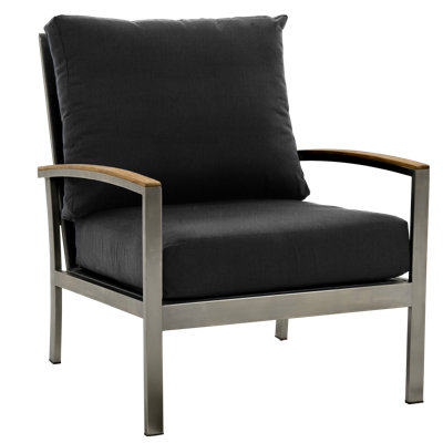 Avanti Stainless Steel Sling Outdoor Deep Seating Lounge Chair