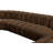 Hurlburt Upholstered Curved Sectional with Ottoman Reversible-89266415