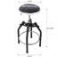 Tabouret de magasin hydraulique robuste et réglable, rotation à 360 °, siège doux au toucher de 13,7 po, hauteur de 29 33,6 po, capacité de 330 livres, repose-pieds, pivot mécanique noir, surface rembourrée,