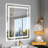 Frameless LED Bathroom Mirror,Smart Mirror-1226713836