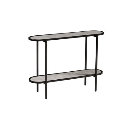 110cm Stone Top Console Table