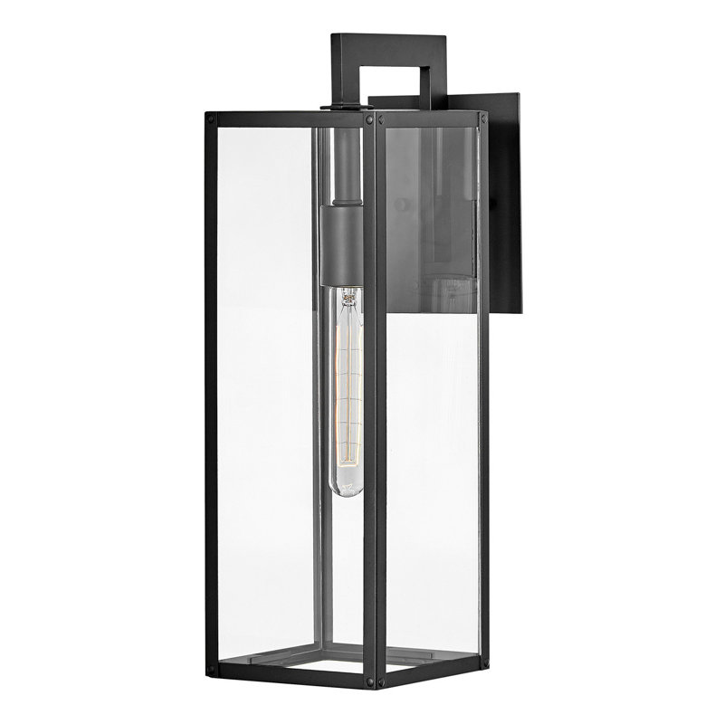 Lanterne murale d'extérieur 1 lumière Ansley, H 18,5 po x l 6 po x P 9 po