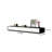 Simple Modern Rectangular White Wooden TV Stand